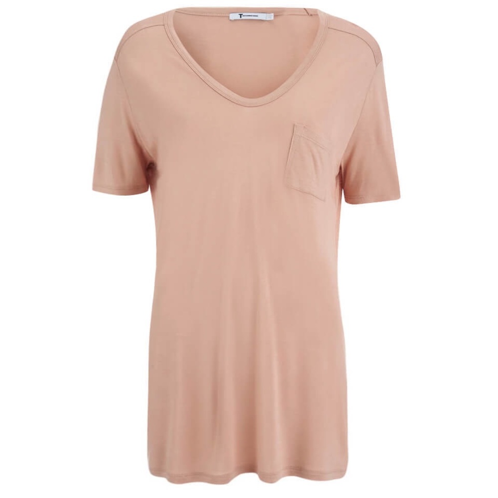 t by alexander wang classic t shirt pink blush